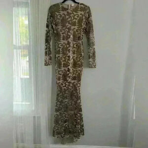 Monaco Elegant Sequin Mermaid Dress